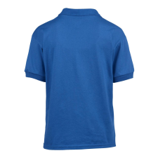 GILDAN DryBlend 50/50 galléros rövid ujjú gyerekpóló , Gildan GIB8800, Royal-L gyerek póló