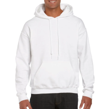 GILDAN Dryblend® felnőtt kapucnis pulóver (white, 2XL) munkaruha