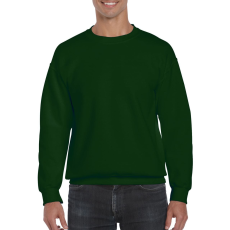 GILDAN Dryblend® felnőtt környakú pulóver (forest green, M)