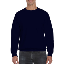 GILDAN Dryblend® felnőtt környakú pulóver (navy, M) munkaruha