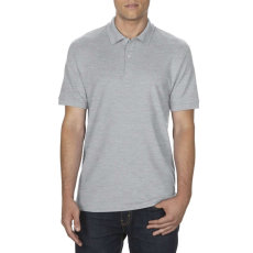 GILDAN DryBlend férfi galléros póló dupla piké anyagból, Gildan GI75800, RS Sport Grey-L