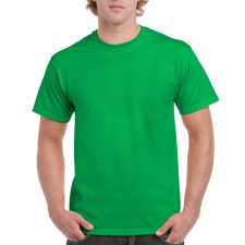 GILDAN Előmosott kerek nyakkivágásu ultra póló, Gildan GI2000, Irish Green-5XL férfi póló