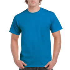 GILDAN Előmosott kerek nyakkivágásu ultra póló, Gildan GI2000, Sapphire-2XL férfi póló