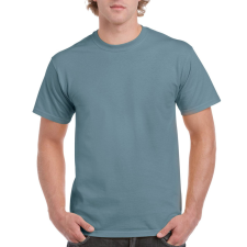 GILDAN Előmosott kerek nyakkivágásu ultra póló, Gildan GI2000, Stone Blue-XL férfi póló