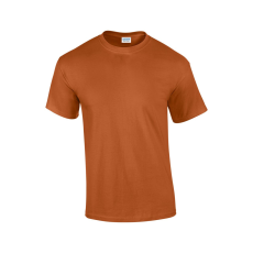 GILDAN Előmosott kerek nyakkivágásu ultra póló, Gildan GI2000, Texas Orange-XL