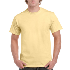 GILDAN Előmosott kerek nyakkivágásu ultra póló, Gildan GI2000, Vegas Gold-S férfi póló
