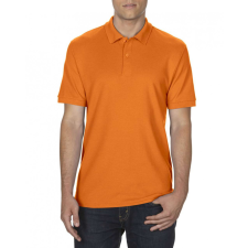 GILDAN Férfi galléros póló Gildan GI75800 Dryblend® Adult Double piqué polo -S, S.Orange férfi póló