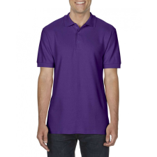 GILDAN Férfi galléros póló Gildan GI85800 premium Cotton® Adult Double piqué polo -S, Purple férfi póló