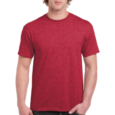 GILDAN GI2000 Ultra Cotton felnőtt póló (heather cardinal, 2XL) munkaruha
