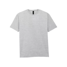GILDAN Gildan GI3000 körkötött rövid ujjú férfi pamut póló Ash Grey-4XL