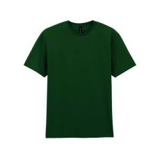 GILDAN Gildan GI3000 körkötött rövid ujjú férfi pamut póló Forest Green-5XL