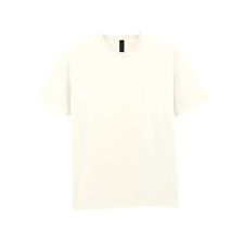 GILDAN Gildan GI3000 körkötött rövid ujjú férfi pamut póló Off White-XL férfi póló