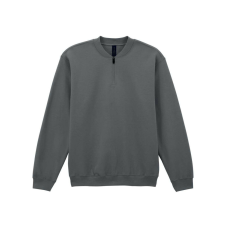 GILDAN GISF008 SOFTSTYLE MIDWEIGHT ADULT FLEECE 1/4 ZIP SWEATSHIRT 2XL férfi pulóver, kardigán