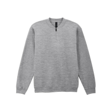 GILDAN GISF008 SOFTSTYLE MIDWEIGHT ADULT FLEECE 1/4 ZIP SWEATSHIRT L férfi pulóver, kardigán