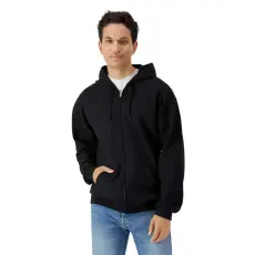 GILDAN GISF600 SOFTSTYLE® MIDWEIGHT FLEECE ADULT FULL ZIP HOODED SWEATSHIRT