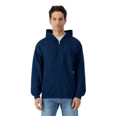 GILDAN GISF600 SOFTSTYLE® MIDWEIGHT FLEECE ADULT FULL ZIP HOODED SWEATSHIRT