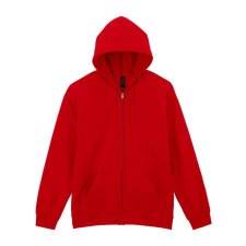 GILDAN GISF600 SOFTSTYLE® MIDWEIGHT FLEECE ADULT FULL ZIP HOODED SWEATSHIRT 3XL férfi pulóver, kardigán