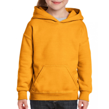 GILDAN Gyerek kapucnis pulóver Gildan GIB18500 Heavy Blend™ Youth Hooded Sweatshirt -L, Gold gyerek pulóver, kardigán