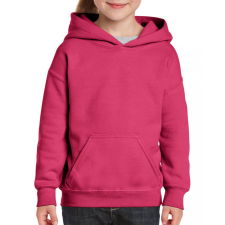 GILDAN Gyerek kapucnis pulóver Gildan GIB18500 Heavy Blend™ Youth Hooded Sweatshirt -L, Heliconia gyerek pulóver, kardigán