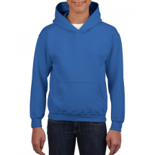 GILDAN Gyerek kapucnis pulóver Gildan GIB18500 Heavy Blend™ Youth Hooded Sweatshirt -M, Royal gyerek pulóver, kardigán