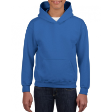 GILDAN Gyerek kapucnis pulóver Gildan GIB18500 Heavy Blend™ Youth Hooded Sweatshirt -S, Royal