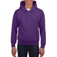 GILDAN Gyerek kapucnis pulóver Gildan GIB18500 Heavy Blend™ Youth Hooded Sweatshirt -XL, Purple