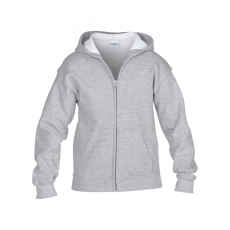GILDAN Gyerek kapucnis pulóver Gildan GIB18600 Heavy Blend™ Youth Full Zip Hooded Sweatshirt -XL, Sport Grey