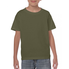 GILDAN Gyerek póló Gildan GIB5000 Heavy Cotton™ Youth T-Shirt -XL, Military Green