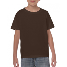 GILDAN Gyerek póló Gildan GIB5000 Heavy Cotton™ Youth T-Shirt -XS, Dark Chocolate gyerek póló