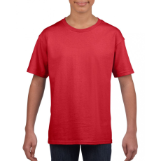 GILDAN Gyerek póló Gildan GIB64000 Softstyle® Youth T-Shirt -XL, Red