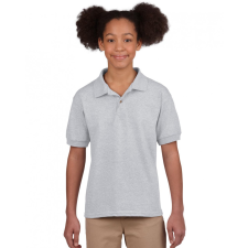 GILDAN Gyerek póló Gildan GIB8800 Dryblend® Youth Jersey polo Shirt -L, Sport Grey gyerek póló