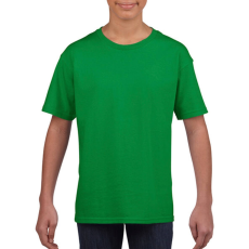 GILDAN Gyerek póló Rövid ujjú Gildan Softstyle Youth T-Shirt - L (140/152), Ír zöld