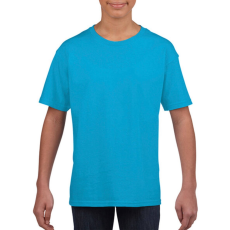 GILDAN Gyerek póló Rövid ujjú Gildan Softstyle Youth T-Shirt - L (140/152), Zafírkék