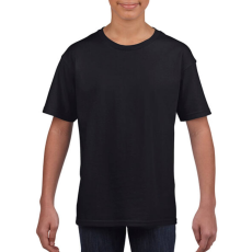 GILDAN Gyerek póló Rövid ujjú Gildan Softstyle Youth T-Shirt - M (116/134), Fekete