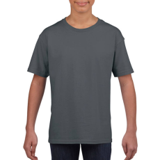 GILDAN Gyerek póló Rövid ujjú Gildan Softstyle Youth T-Shirt - XS (104/110), Szénszürke