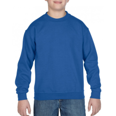 GILDAN Gyerek pulóver Gildan GIB18000 Heavy Blend Youth Crewneck Sweatshirt -L, Royal