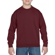 GILDAN Gyerek pulóver Gildan GIB18000 Heavy Blend Youth Crewneck Sweatshirt -S, Maroon