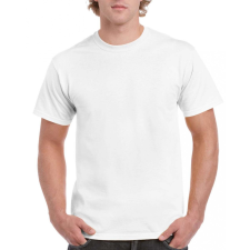 GILDAN hammer GIH000 klasszikus szabású körkötött póló, Fehér-XL férfi póló