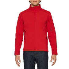 GILDAN Hammer uniszex softshell dzseki, Gildan GISS800, Red-S férfi kabát, dzseki