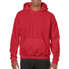 GILDAN Heavy Blend™ kapucnis pulóver (red, L)