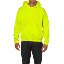 GILDAN Heavy Blend™ kapucnis pulóver (safety green, 2XL) munkaruha