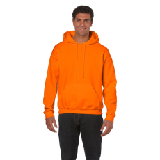GILDAN Heavy Blend™ kapucnis pulóver (safety orange, XL)