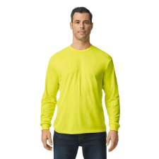 GILDAN ® Heavy Cotton™ hosszú ujjú póló (safety green, XL) munkaruha
