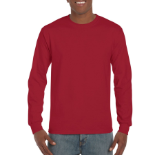 GILDAN Hosszú ujjú klasszikus szabású póló, Gildan GI2400, Cardinal Red-3XL férfi póló