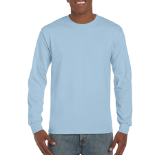 GILDAN Hosszú ujjú klasszikus szabású póló, Gildan GI2400, Light Blue-XL férfi póló