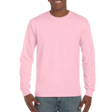 GILDAN Hosszú ujjú klasszikus szabású póló, Gildan GI2400, Light Pink-3XL