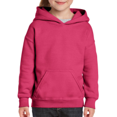GILDAN kapucnis gyerek pulóver, GIB18500, Heliconia-M