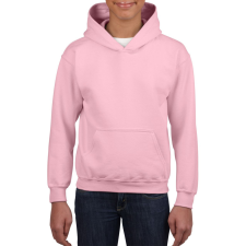 GILDAN kapucnis gyerek pulóver, GIB18500, Light Pink-XS gyerek pulóver, kardigán