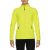 GILDAN Karcsúsított cipzáras női polár pulóver, Gildan GILPF800, Safety Green-2XL