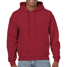GILDAN Kenguru zsebes kapucnis pulóver, Gildan GI18500, Antique Cherry Red-L